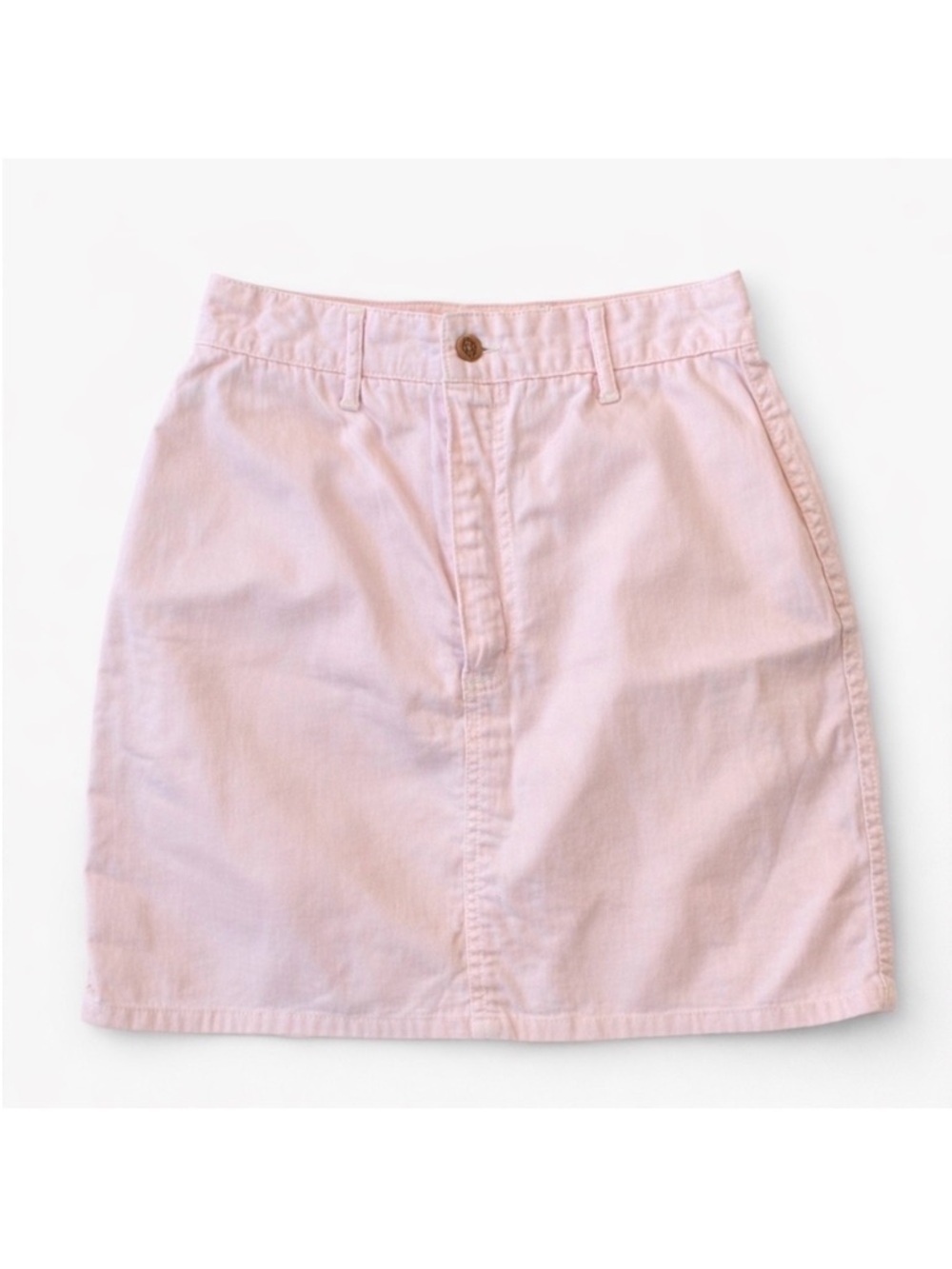 Vintage BONGO Pink Mini Skirt Y2K Made USA High Rise Size 9